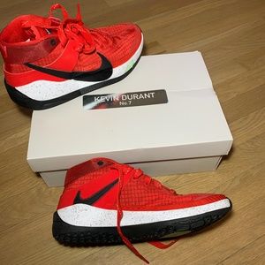 Nike Kevin Durant KD13 University Red/Black-White Men's Size 8.5 Basketball